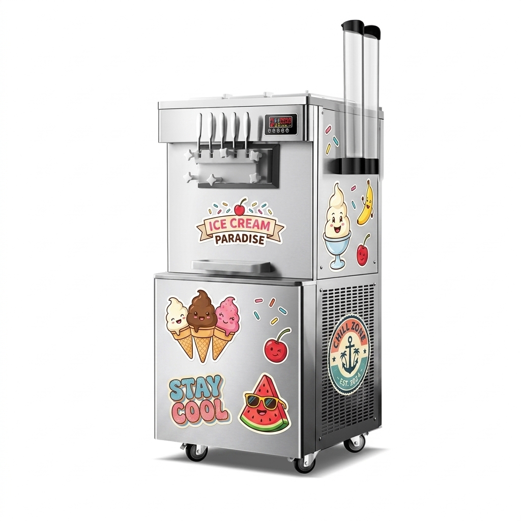 Custom sticker design case 3