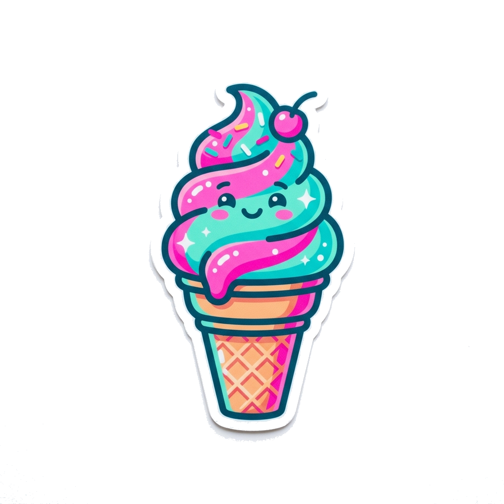 Neon Soft Serve